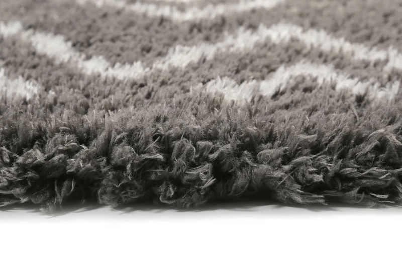 Teppich Grau Hochflor "Boho&Scandic Yagour" WECONhome