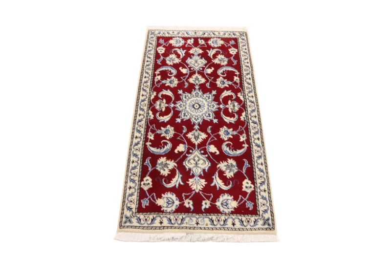 Perserteppich - Nain - 70 x 137 cm - rot
