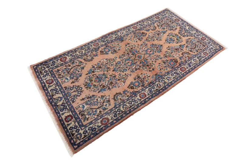 Perserteppich - Classic - 65 x 135 cm - hellrot