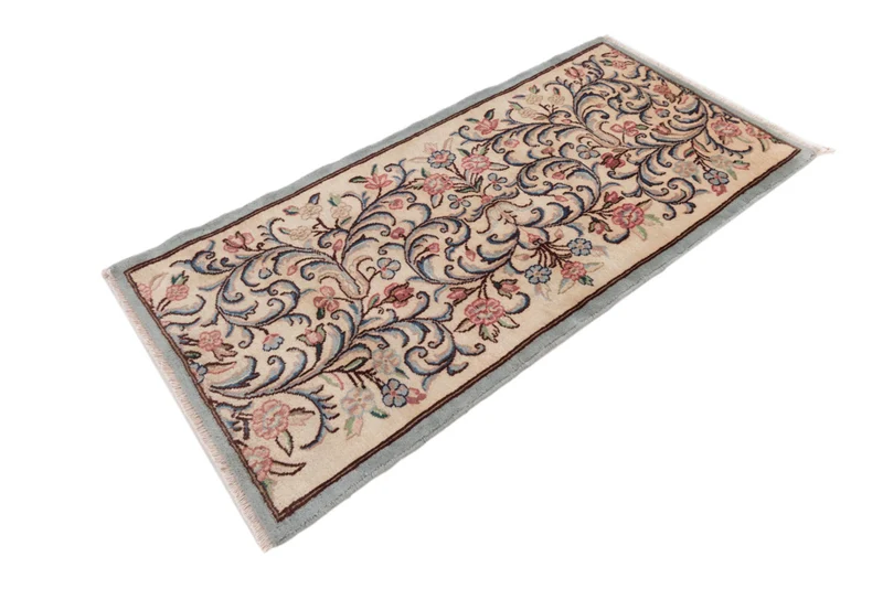 Perserteppich - Täbriz - Royal - 70 x 150 cm - creme