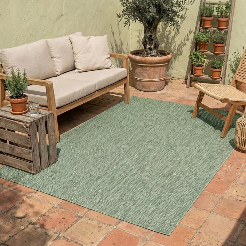 In- & Outdoor Teppich - Costa Grün