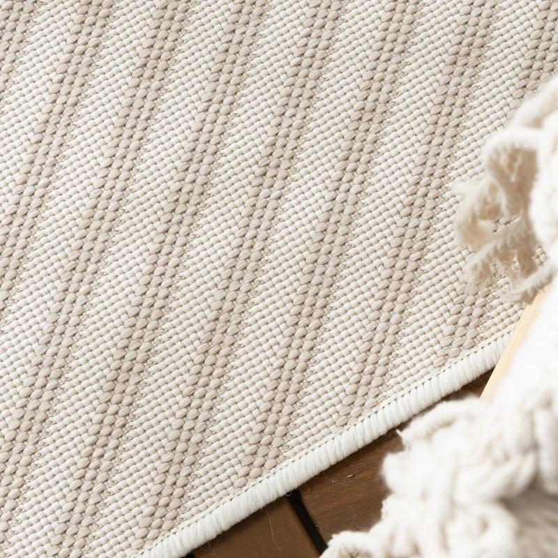 Outdoor Teppich - Capri Lines Beige Creme