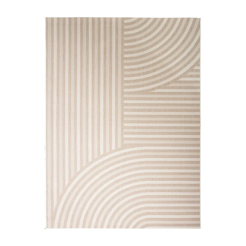 Outdoor Teppich - Capri Curves Beige Creme