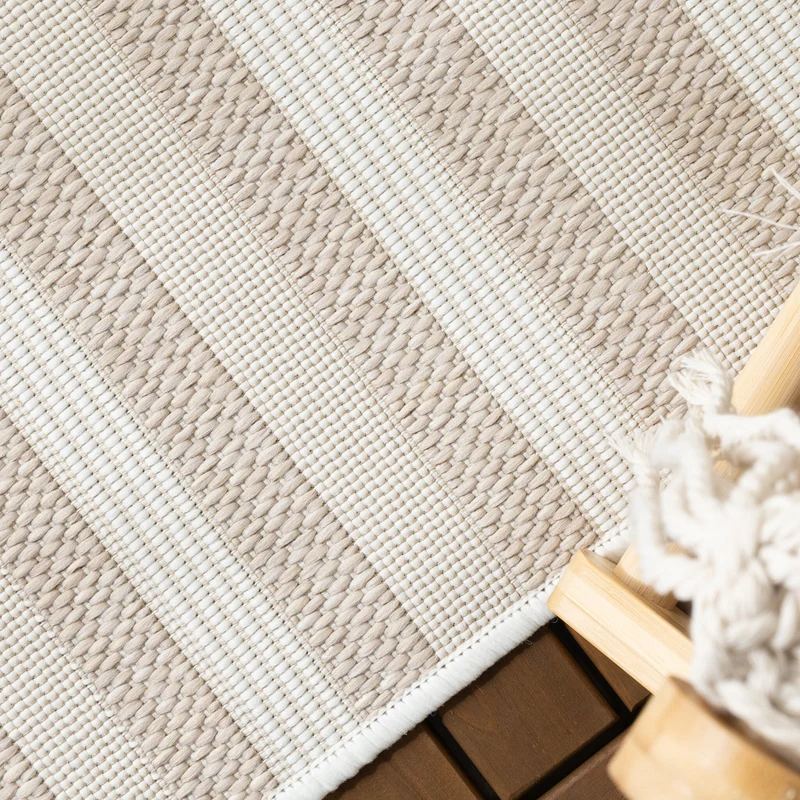 Outdoor Teppich - Capri Curves Beige Creme