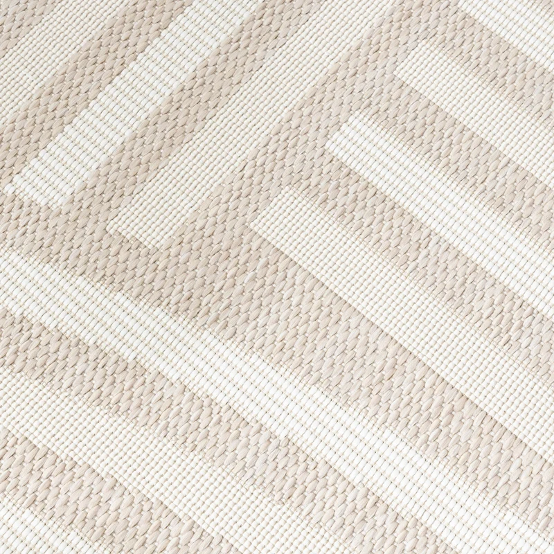 Outdoor Teppich - Capri Curves Beige Creme
