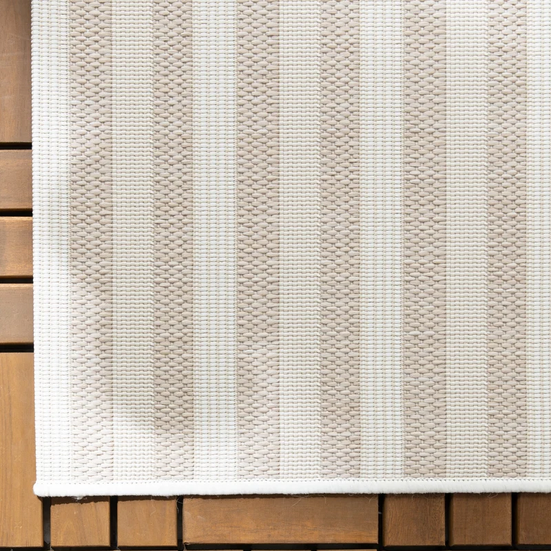 Outdoor Teppich - Capri Curves Beige Creme