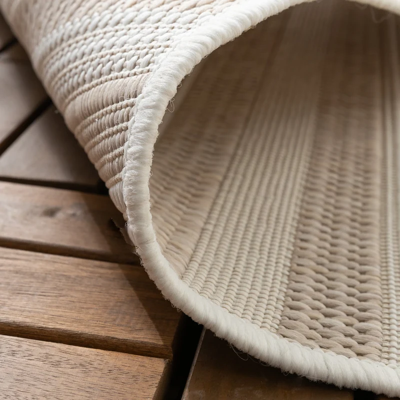 Outdoor Teppich - Capri Curves Beige Creme
