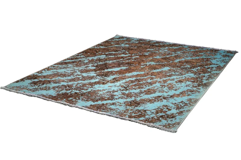 Vintage · Handgeknüpft – Blau, 235x178 cm