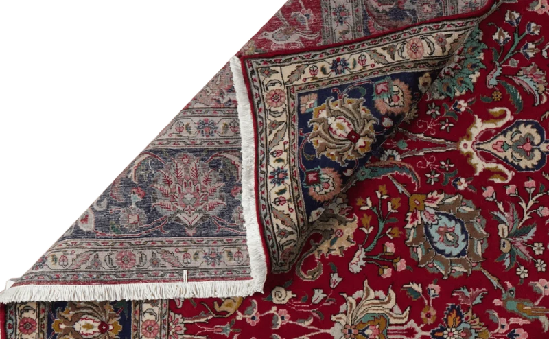 Tabriz · Handgeknüpft – Rot, 404x292 cm