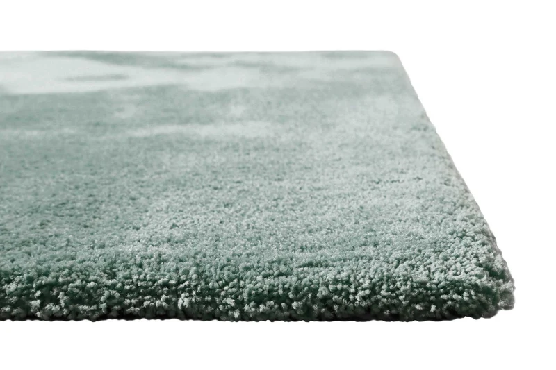 Teppich Türkis Grau Hochflor "Pisa" Homie Living
