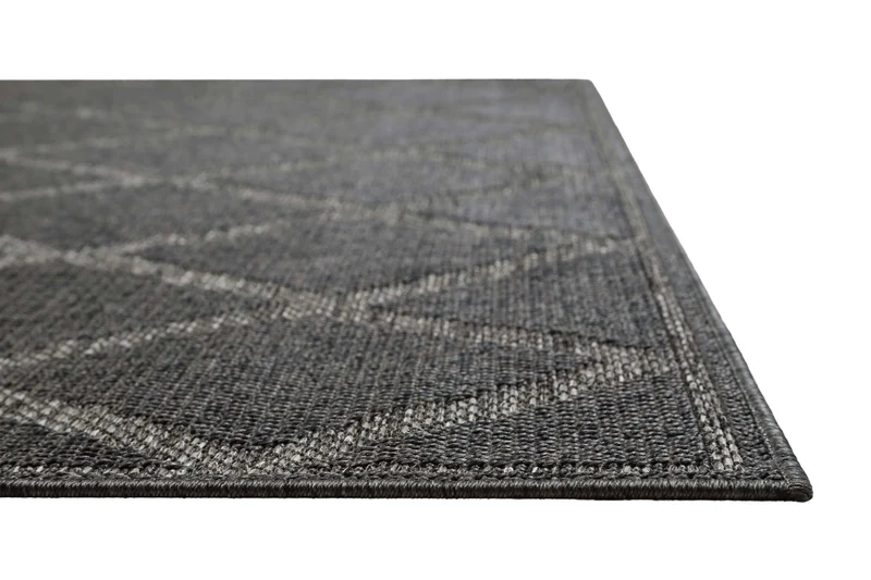 Outdoor Teppich Grau Blau "Bergamo" Homie Living