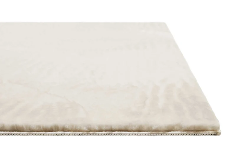 Kunstfell Teppich Creme Beige soft & weich "Villa Rosso" Homie Living