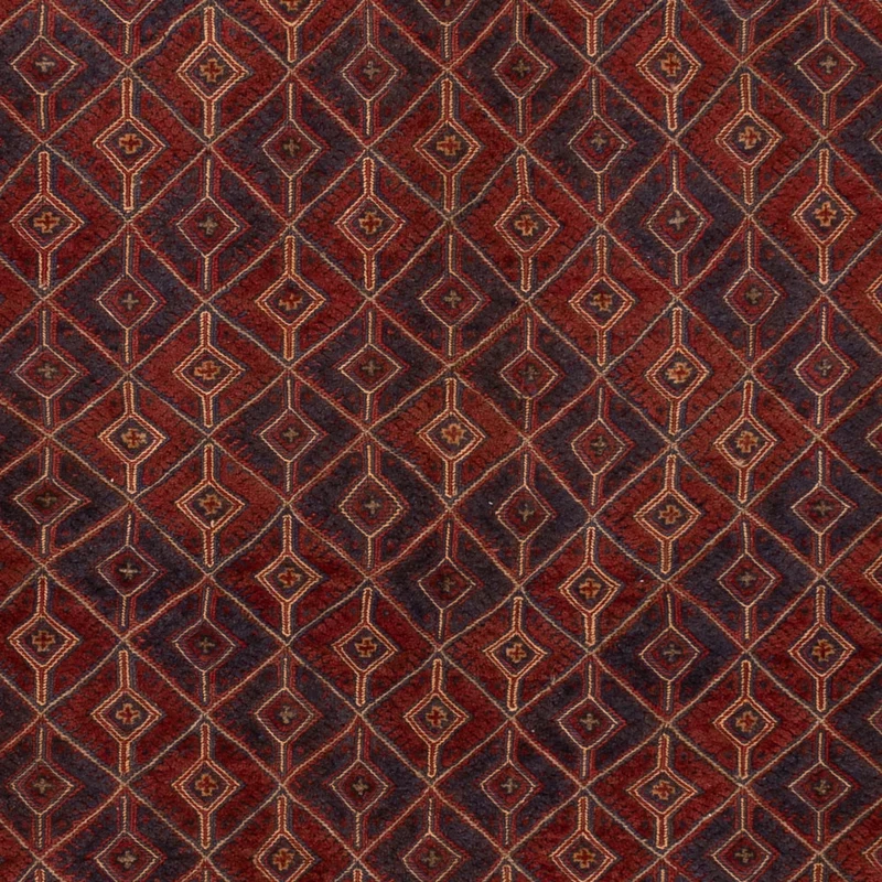 Kelim Afghan Teppich 210x282cm - rot
