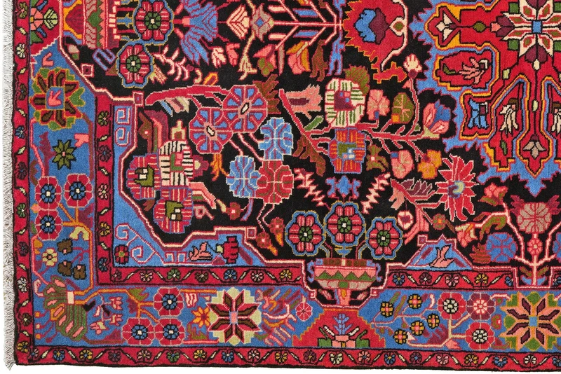 Nahavand · Handgeknüpft – Blau, 250x158 cm