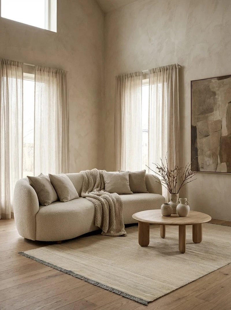 Kelim Gashgai · Handgewebt – Beige, 206x149 cm