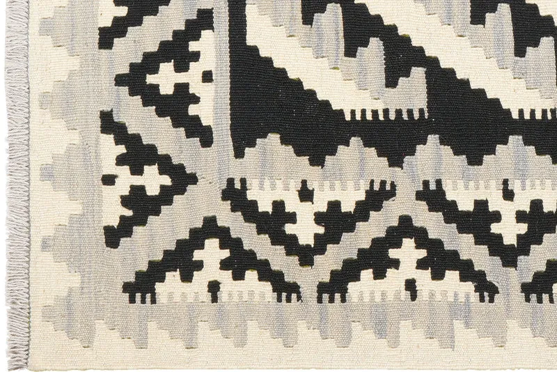Kelim Gashgai · Handgewebt – Beige, 147x102 cm