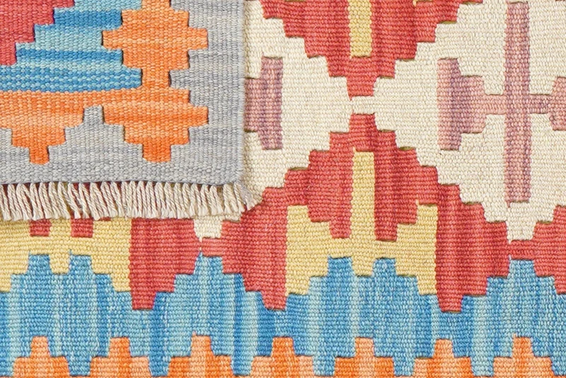 Kelim Gashgai · Handgewebt – Bunt, 189x59 cm