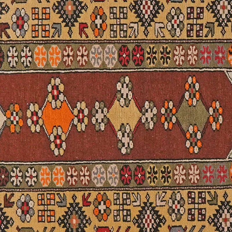 Milas · Handgeknüpft – Braun, 177x110 cm