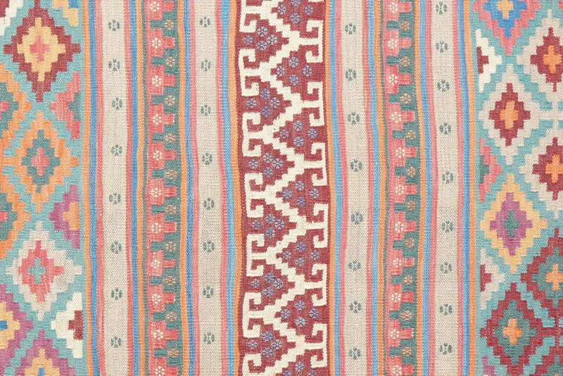 Sumak Sirdjan · Handgewebt – Bunt, 238x159 cm
