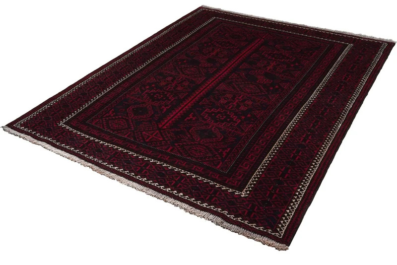 Belutch · Handgeknüpft – Rot, 185x137 cm
