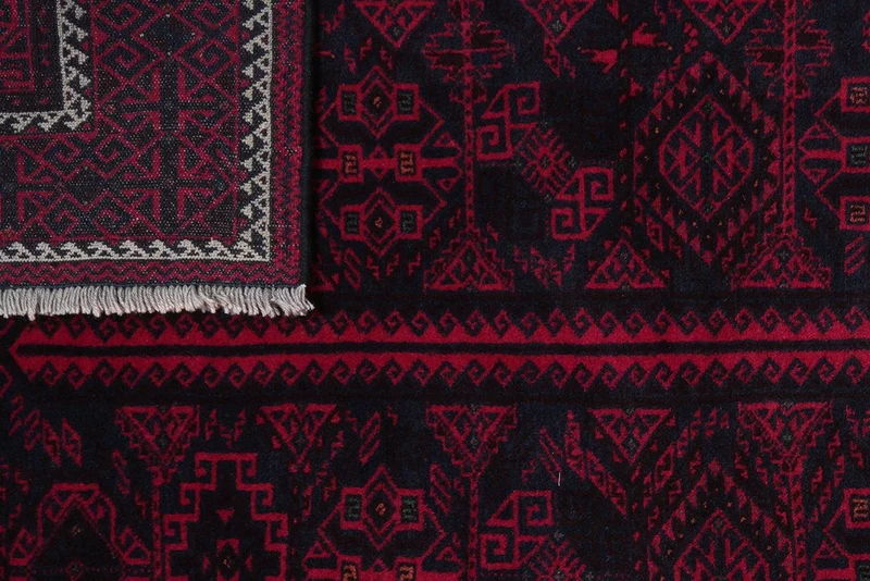 Belutch · Handgeknüpft – Rot, 185x137 cm