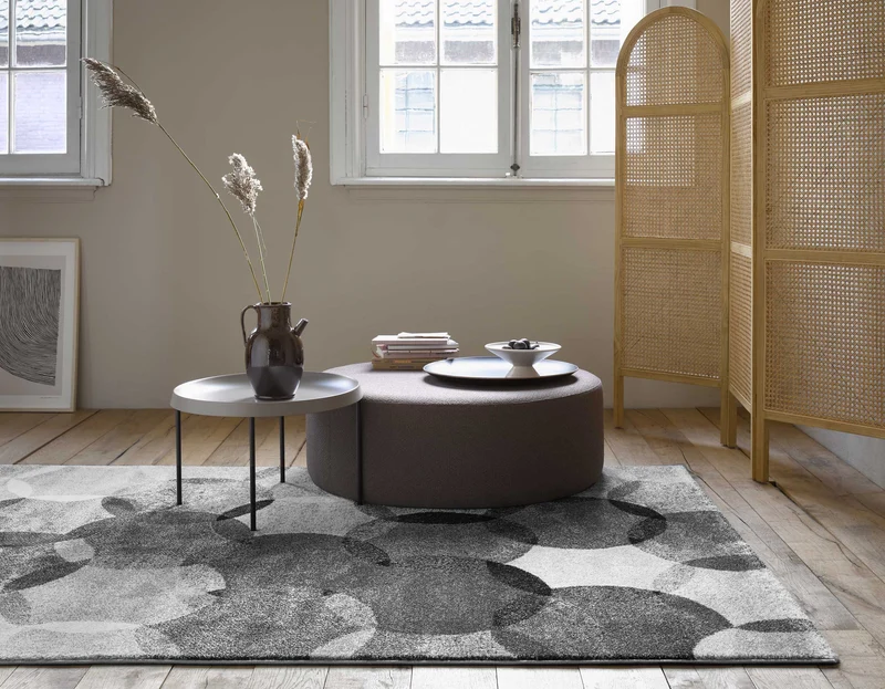 Esprit Teppich Grau Anthrazit "Modernina"