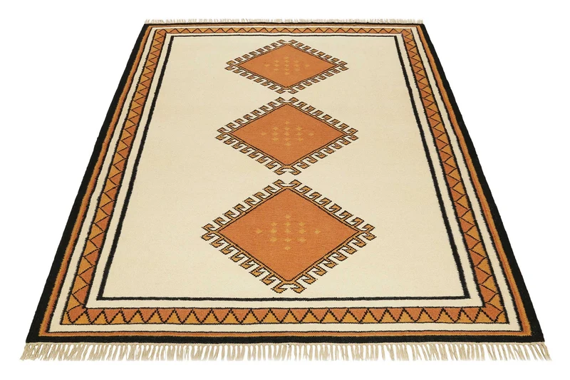 Kelim Teppich Beige Terrakotta "Afoud" WECONhome