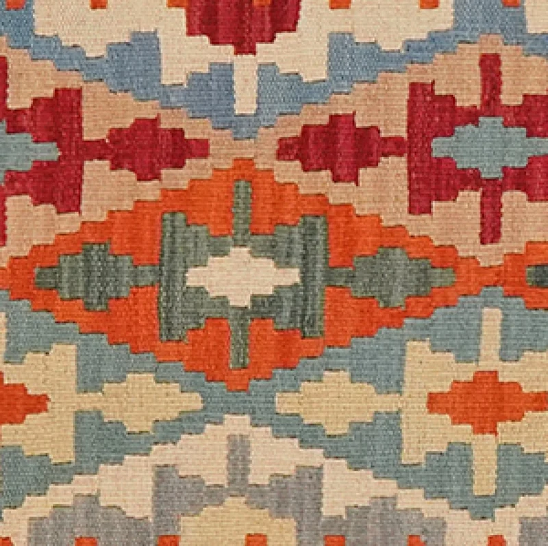 Kelim Gashgai · Handgewebt – Bunt, 187x57 cm