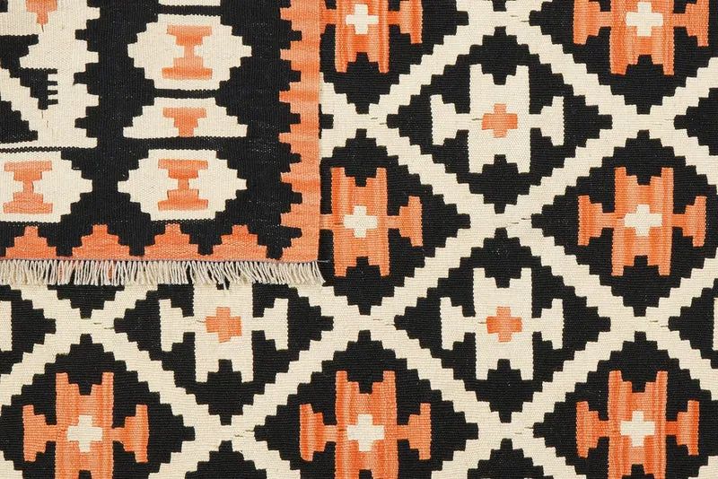Kelim Gashgai · Handgewebt – Beige, 240x173 cm
