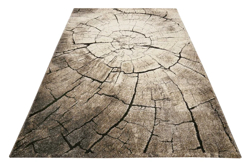 WECONhome Kurzflor Teppich "Wild Oak "holz braun
