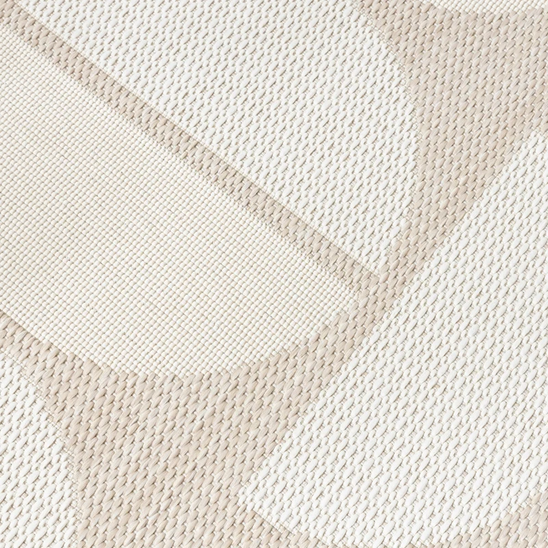 Outdoor Teppich - Capri Circles Beige Creme