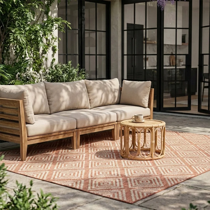 Gartenteppich - Brava Terracotta