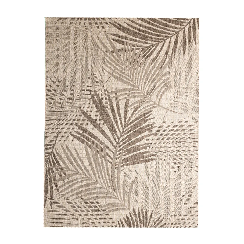 In- & Outdoor Teppich - Tiga Palm Taupe