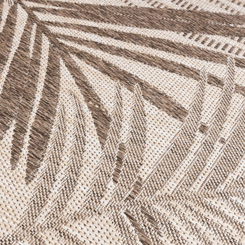 In- & Outdoor Teppich - Tiga Palm Taupe