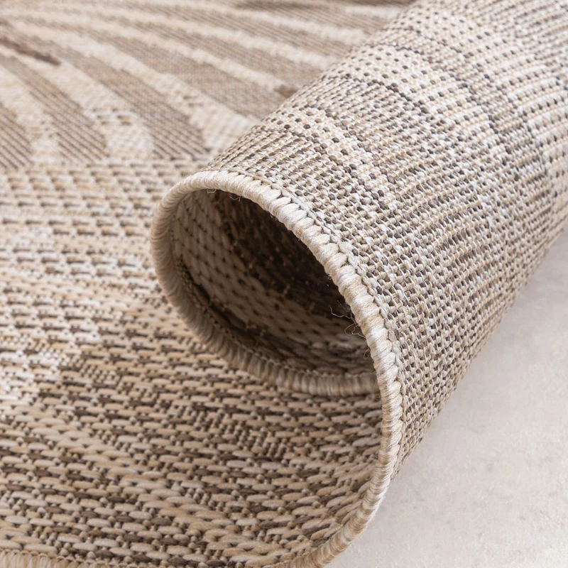 In- & Outdoor Teppich - Tiga Palm Taupe