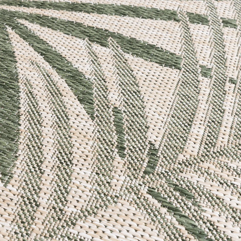 In- & Outdoor Teppich - Tiga Palm Grün