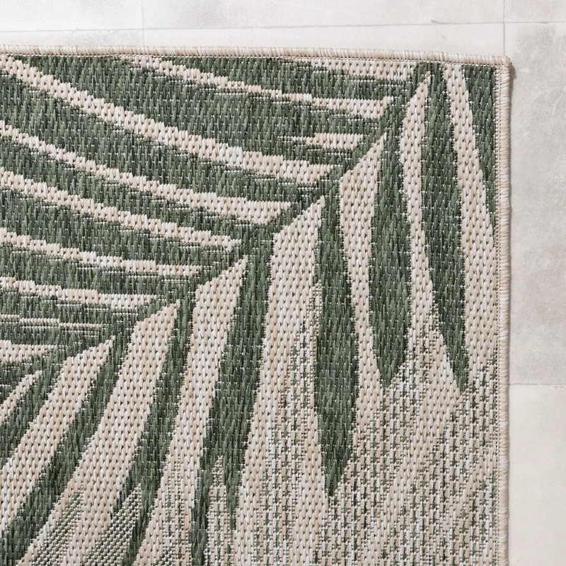 In- & Outdoor Teppich - Tiga Palm Grün