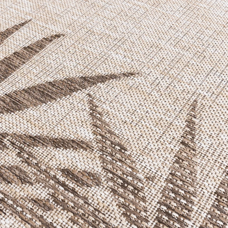 In- & Outdoor Teppich - Tiga Edge Taupe
