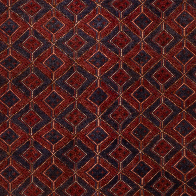 Kelim Afghan Teppich 218x273cm - rot