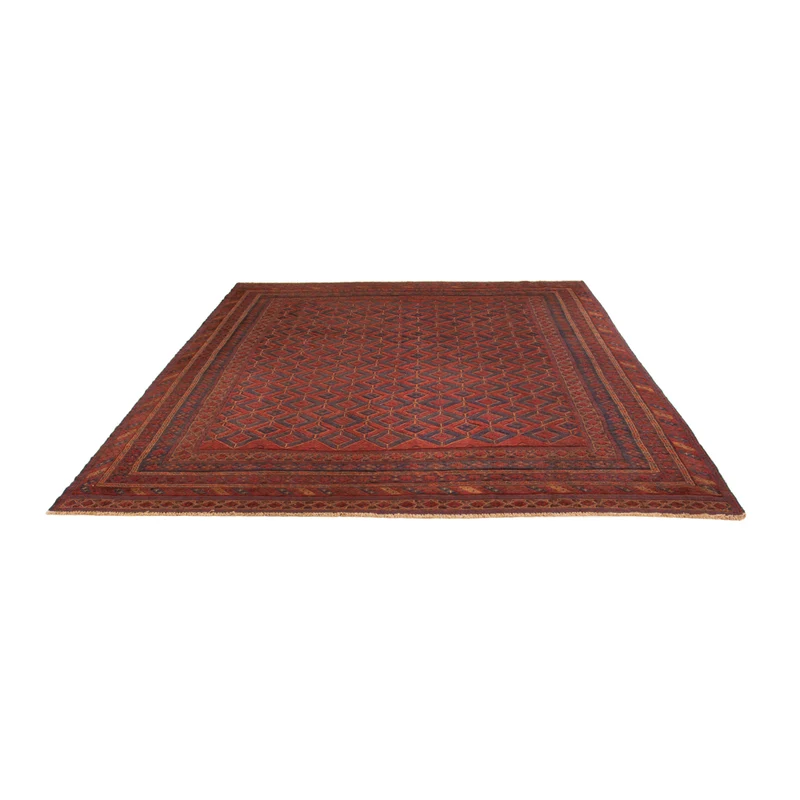 Kelim Afghan Teppich 218x273cm - rot