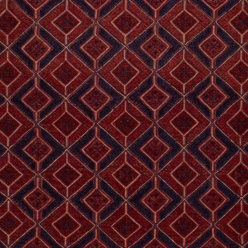 Kelim Afghan Teppich 212x283cm - rot