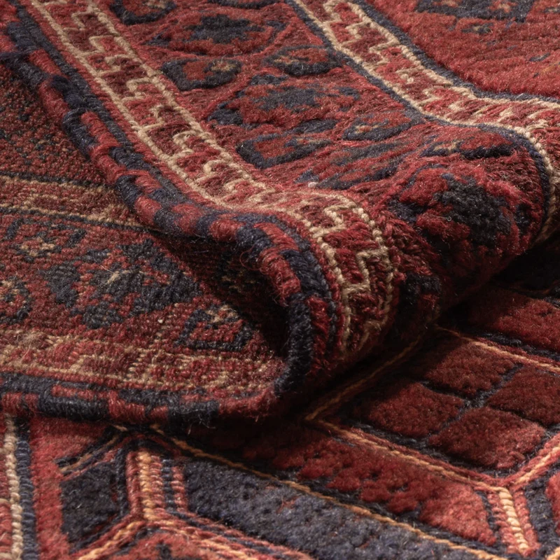 Kelim Afghan Teppich 212x283cm - rot