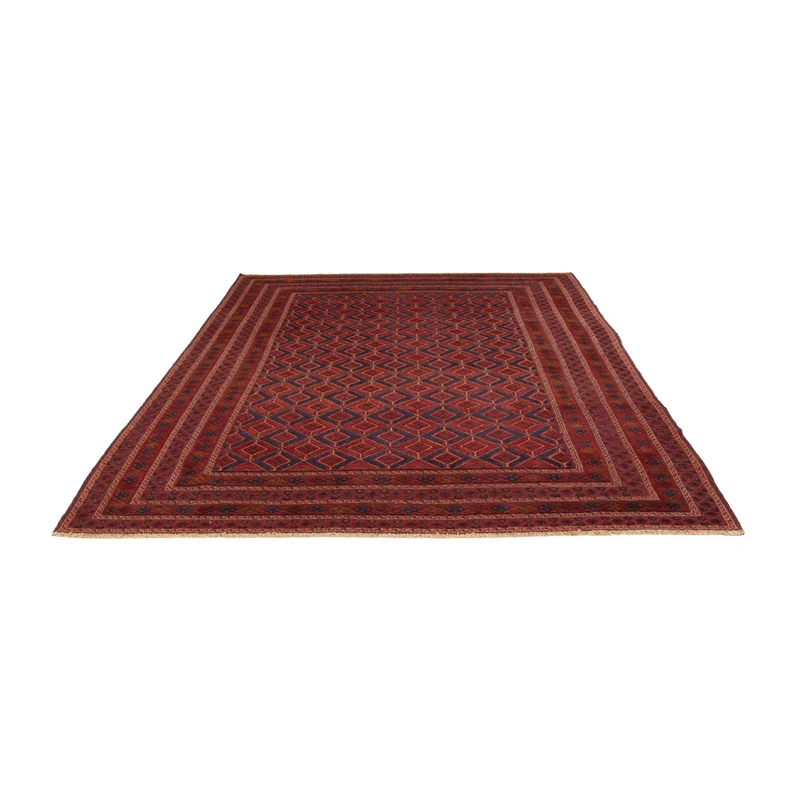 Kelim Afghan Teppich 212x283cm - rot