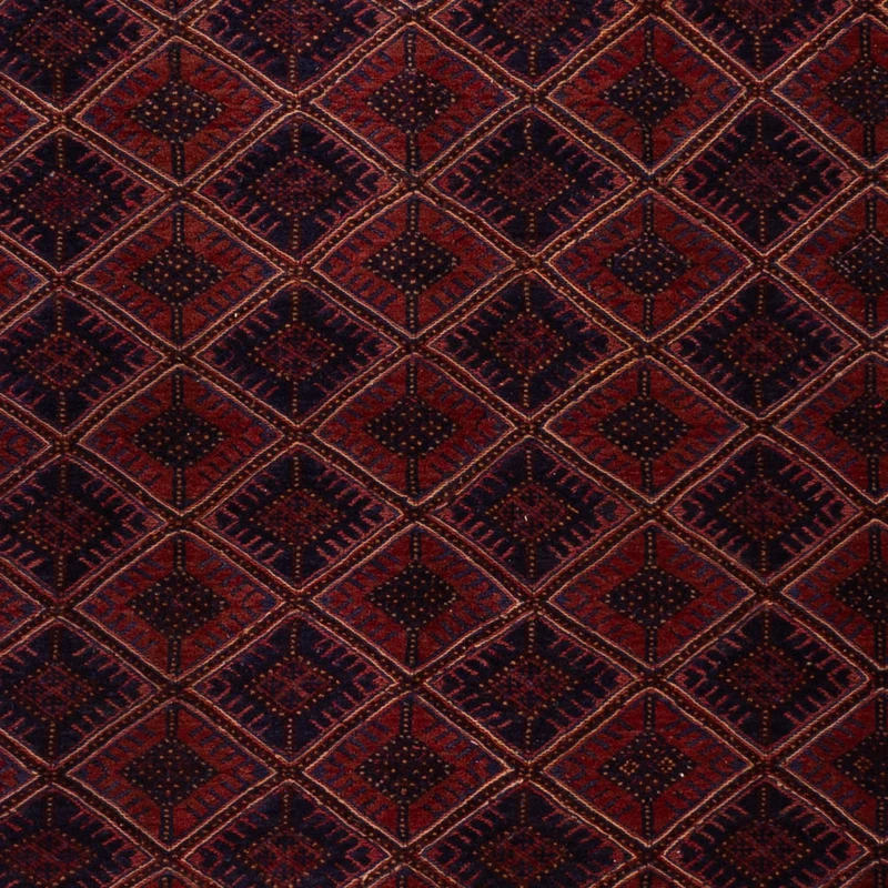 Kelim Afghan Teppich 210x284cm - rot