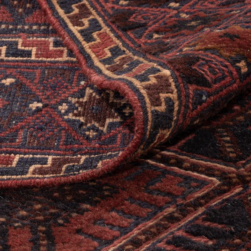 Kelim Afghan Teppich 210x284cm - rot