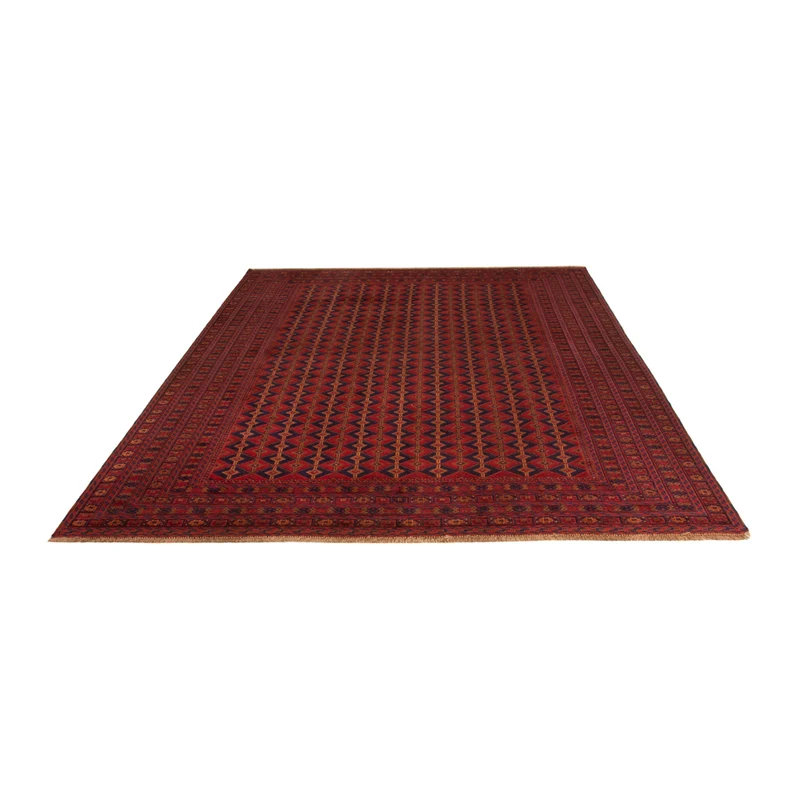 Kelim Afghan Teppich 202x292cm - rot