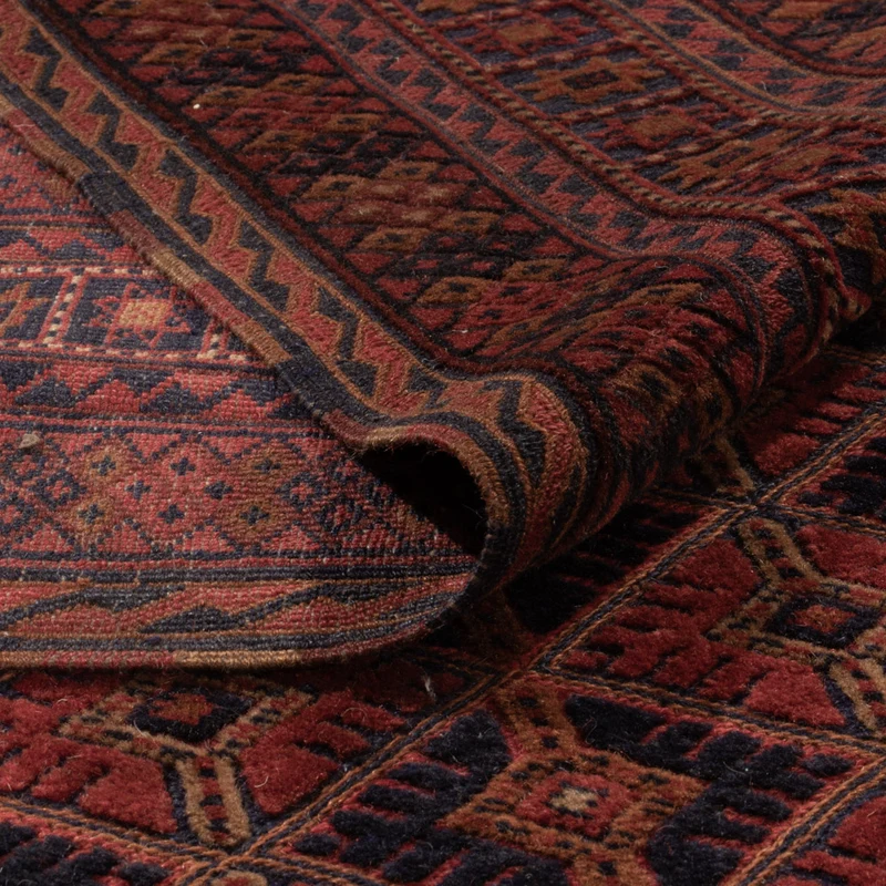Kelim Afghan Teppich 207x285cm - rot