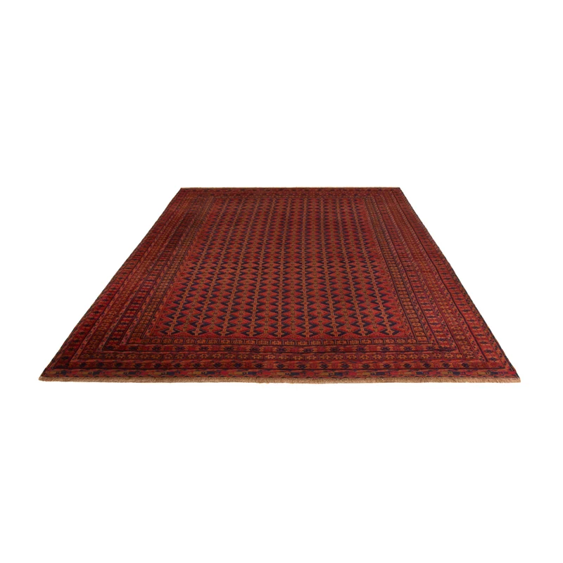 Kelim Afghan Teppich 204x287cm - rot
