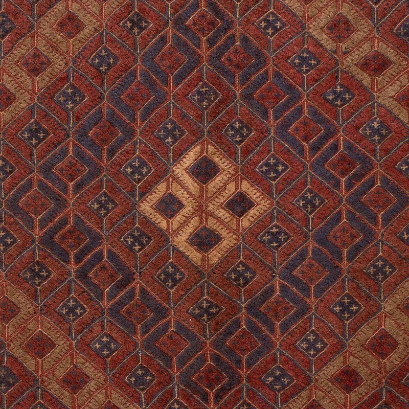 Kelim Afghan Teppich 204x287cm - rot