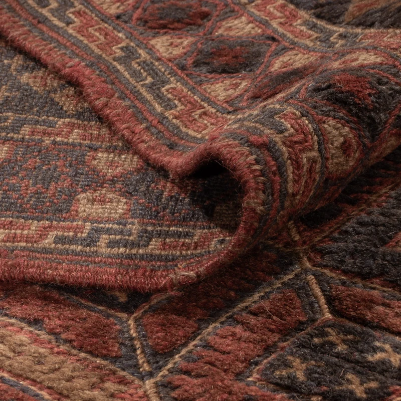 Kelim Afghan Teppich 204x287cm - rot